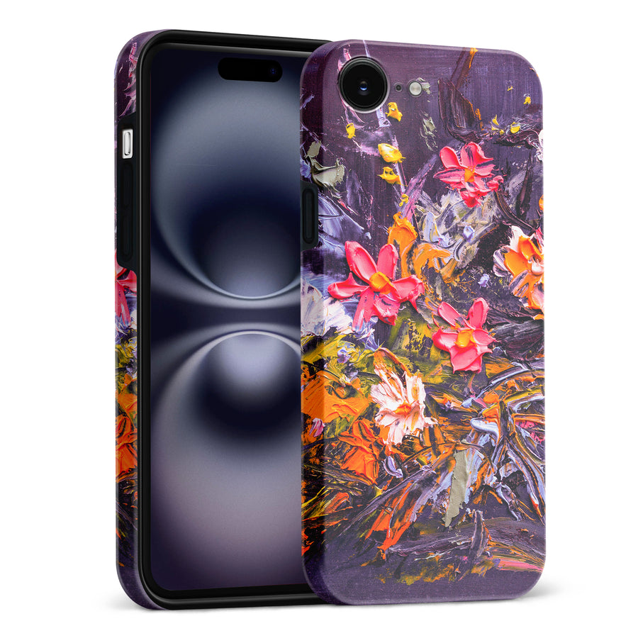 Petal Prism Painted Flowers Phone Case