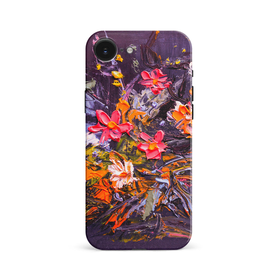 Petal Prism Painted Flowers Phone Case