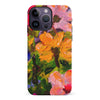iPhone 14 Pro Max Burst Painted Flowers Phone Case