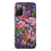 Samsung Galaxy S20 FE Garden Mosaic Painted Flowers Phone Case