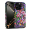 iPhone 16 Pro Max Garden Mosaic Painted Flowers Phone Case