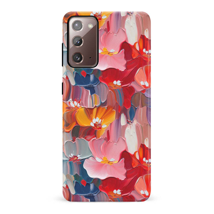 Samsung Galaxy Note 20 Mirage Painted Flowers Phone Case