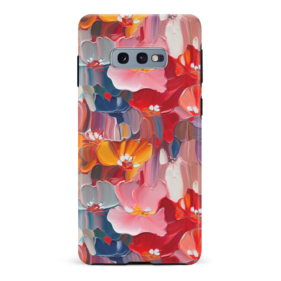 Samsung Galaxy S10e Mirage Painted Flowers Phone Case
