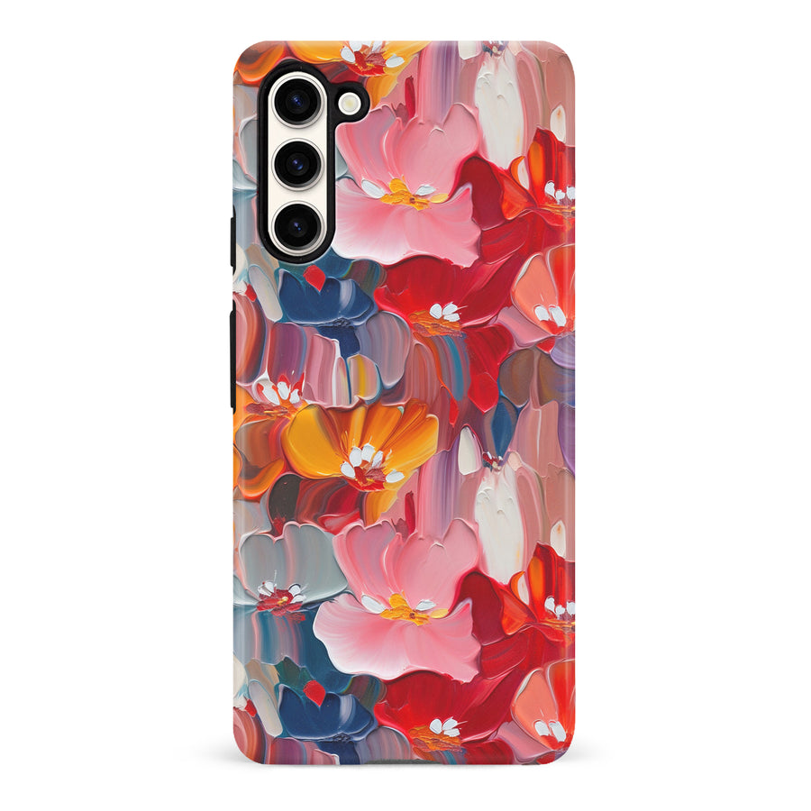Samsung Galaxy S23 Mirage Painted Flowers Phone Case