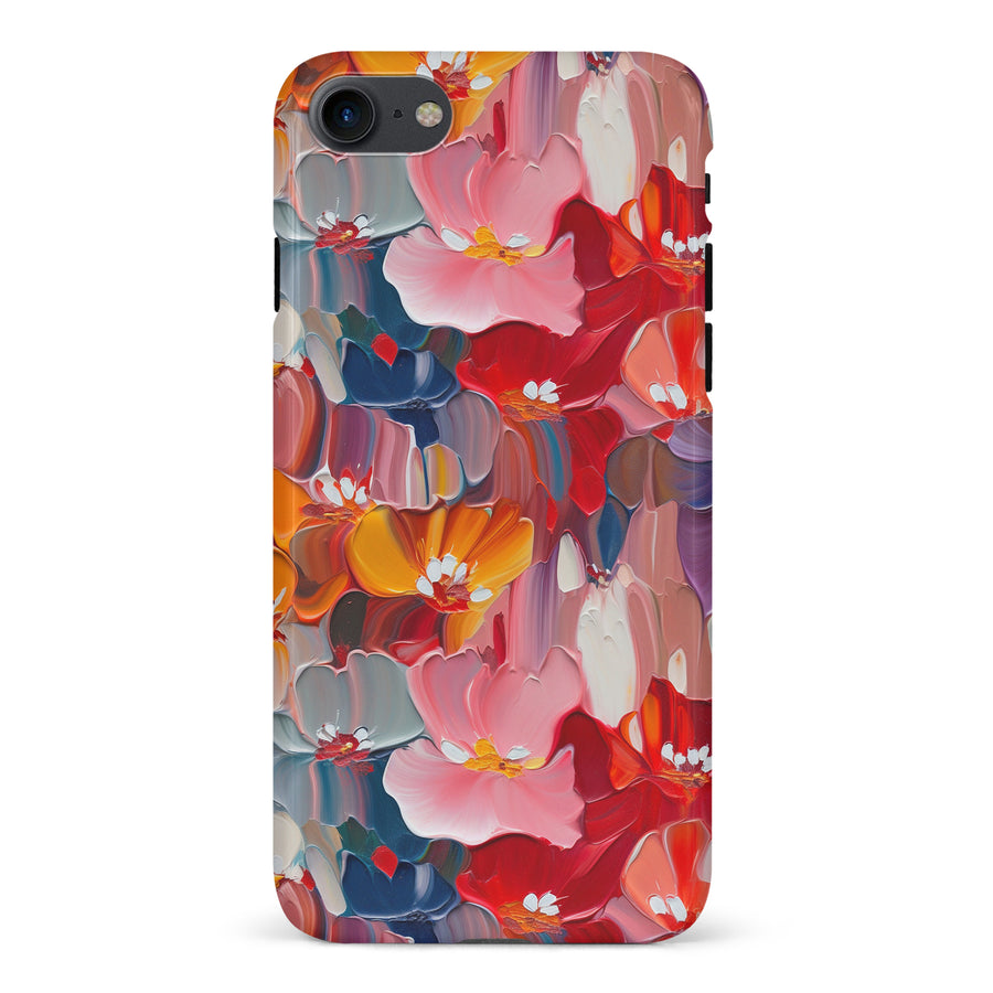 iPhone 7/8/SE Mirage Painted Flowers Phone Case
