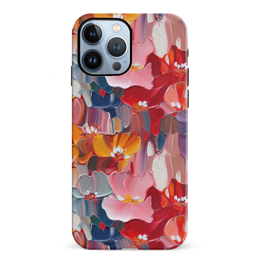 iPhone 12 Pro Mirage Painted Flowers Phone Case