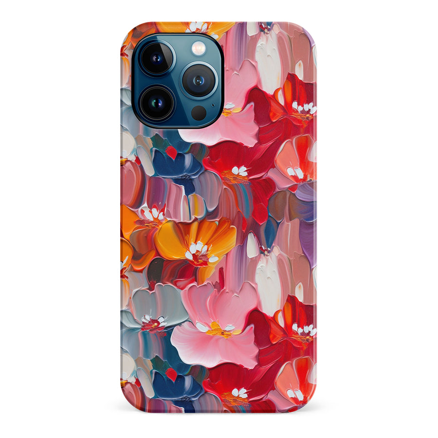 iPhone 12 Pro Max Mirage Painted Flowers Phone Case