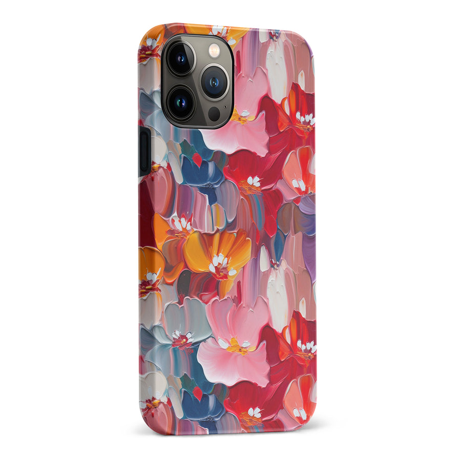 iPhone 13 Pro Max Mirage Painted Flowers Phone Case