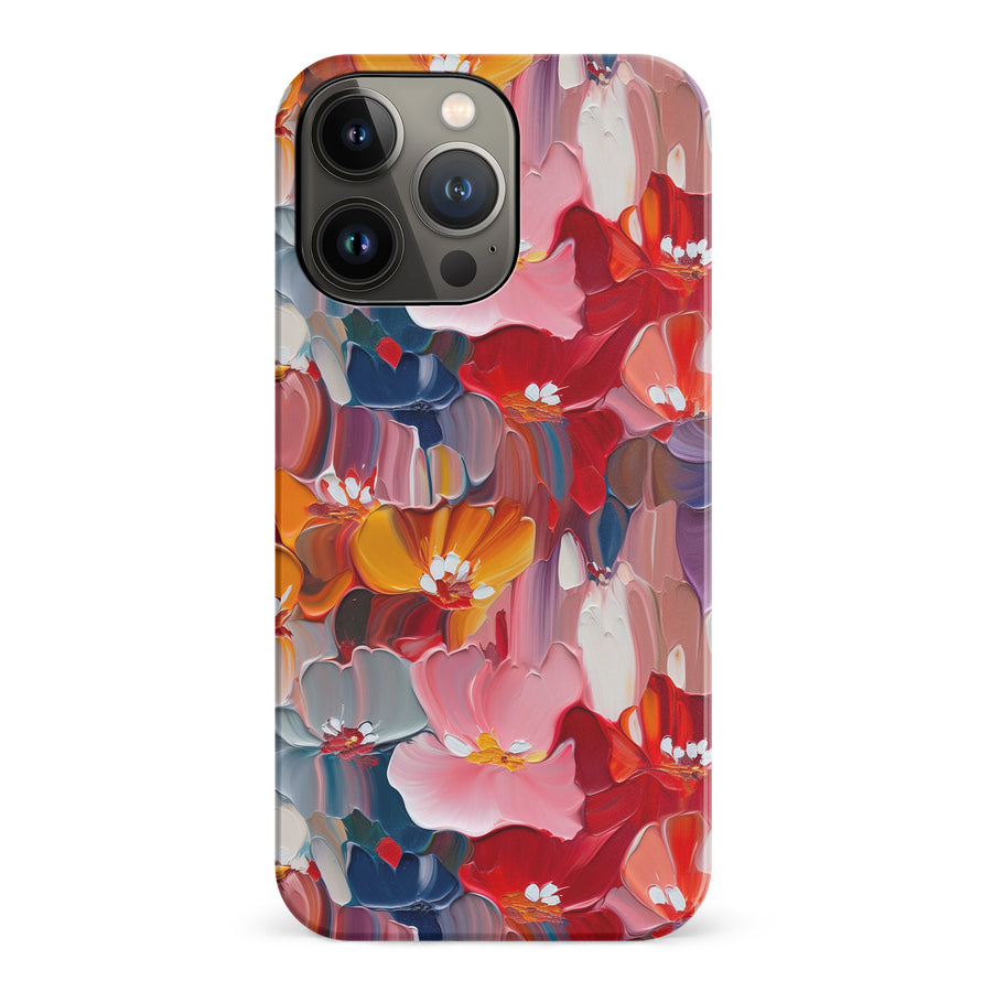 iPhone 14 Pro Mirage Painted Flowers Phone Case