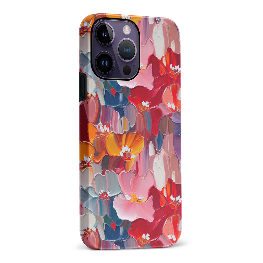iPhone 14 Pro Max Mirage Painted Flowers Phone Case