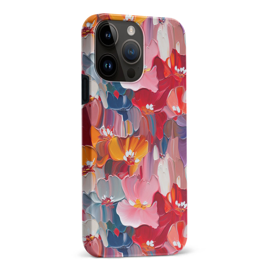 iPhone 15 Pro Max Mirage Painted Flowers Phone Case