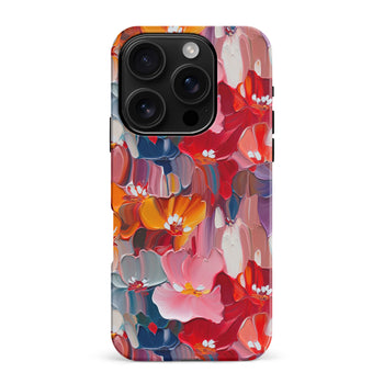 iPhone 16 Pro Max Mirage Painted Flowers Phone Case