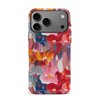 iPhone 17 Pro Max Mirage Painted Flowers Phone Case