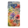 Samsung Galaxy Note 9 Whimsical Blooms Painted Flowers Phone Case