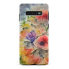 Samsung Galaxy S10 Plus Whimsical Blooms Painted Flowers Phone Case