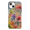 iPhone 13 Mini Whimsical Blooms Painted Flowers Phone Case