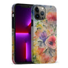 iPhone 13 Pro Max Whimsical Blooms Painted Flowers Phone Case