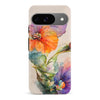 Google Pixel 9 Pastel Painted Petals Phone Case
