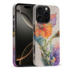 iPhone 16 Pro Max Pastel Painted Petals Phone Case