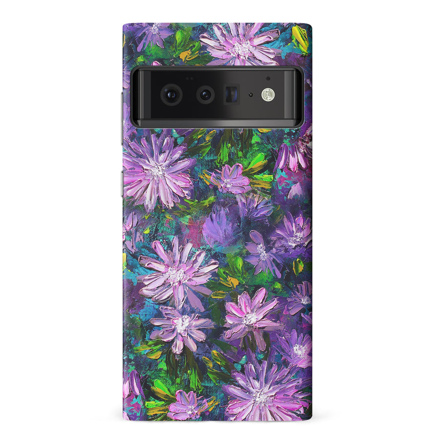 Google Pixel 3A XL Kaleidoscope Painted Flowers Phone Case