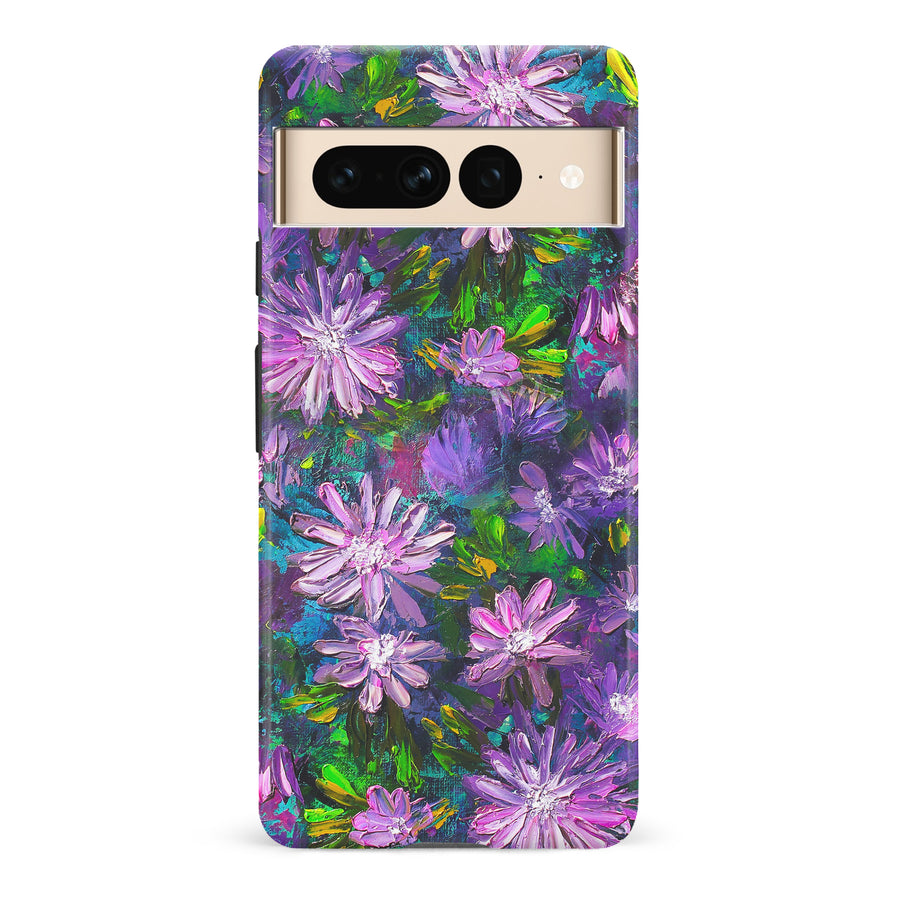 Google Pixel 4 XL Kaleidoscope Painted Flowers Phone Case
