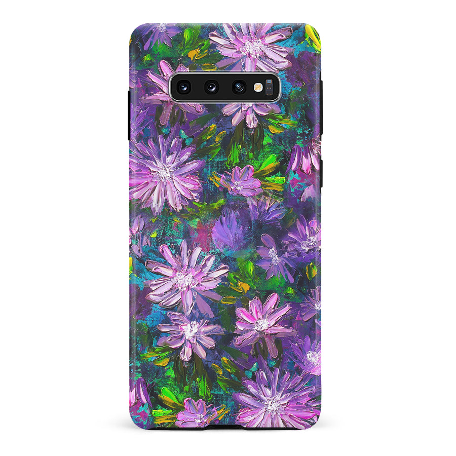 Samsung Galaxy Note 8 Kaleidoscope Painted Flowers Phone Case