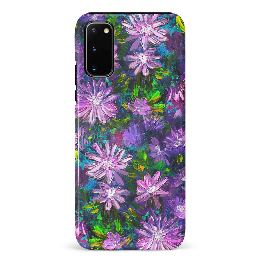 Samsung Galaxy Note 10 Plus Kaleidoscope Painted Flowers Phone Case