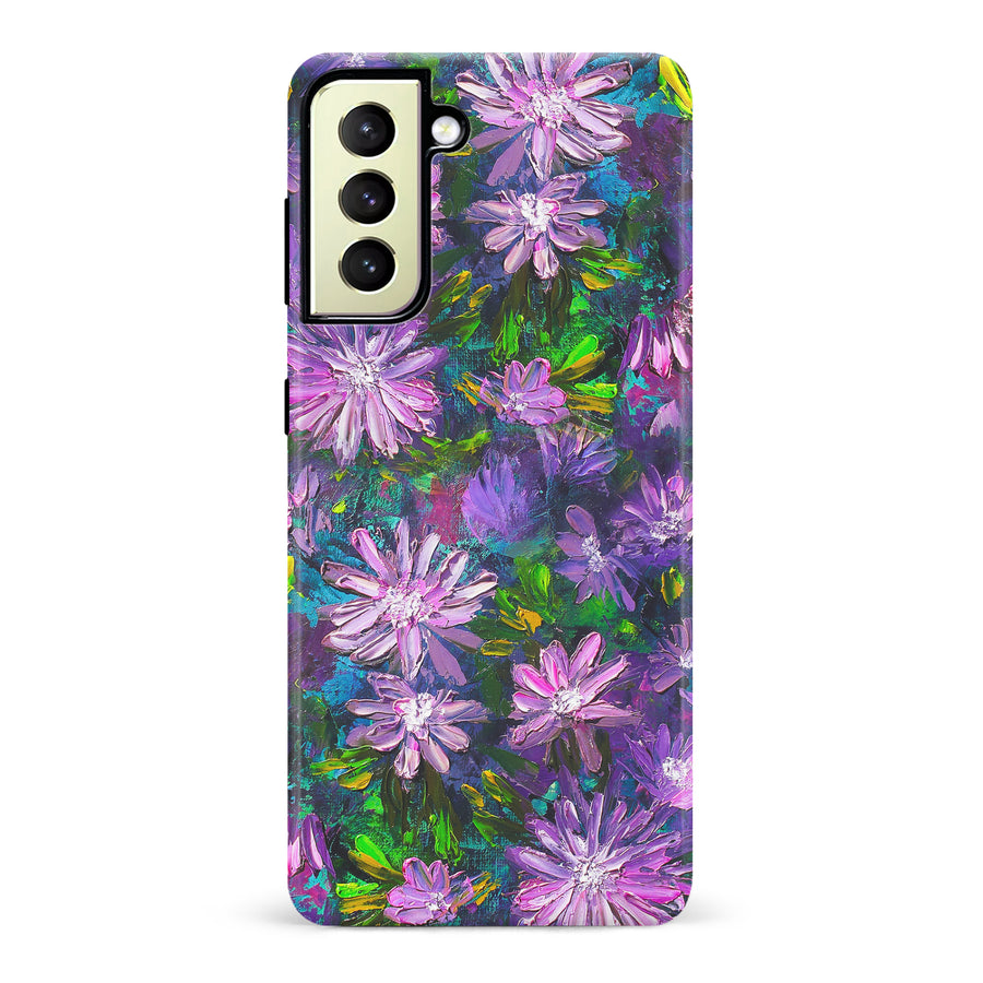 Samsung Galaxy S20 Ultra Kaleidoscope Painted Flowers Phone Case