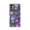 Samsung Galaxy S24 Kaleidoscope Painted Flowers Phone Case