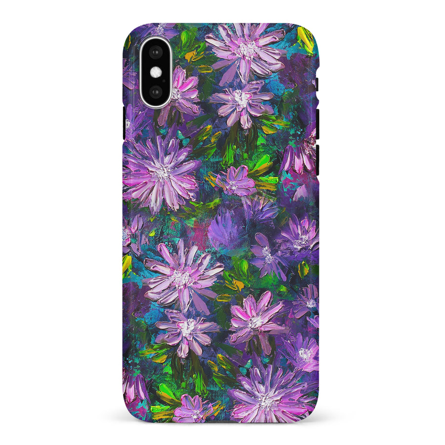 Samsung Galaxy S22 Plus Kaleidoscope Painted Flowers Phone Case