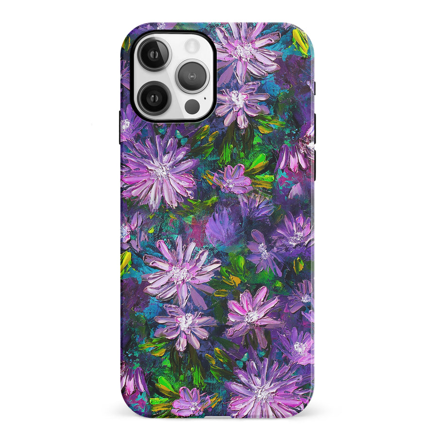 iPhone X/XS Kaleidoscope Painted Flowers Phone Case