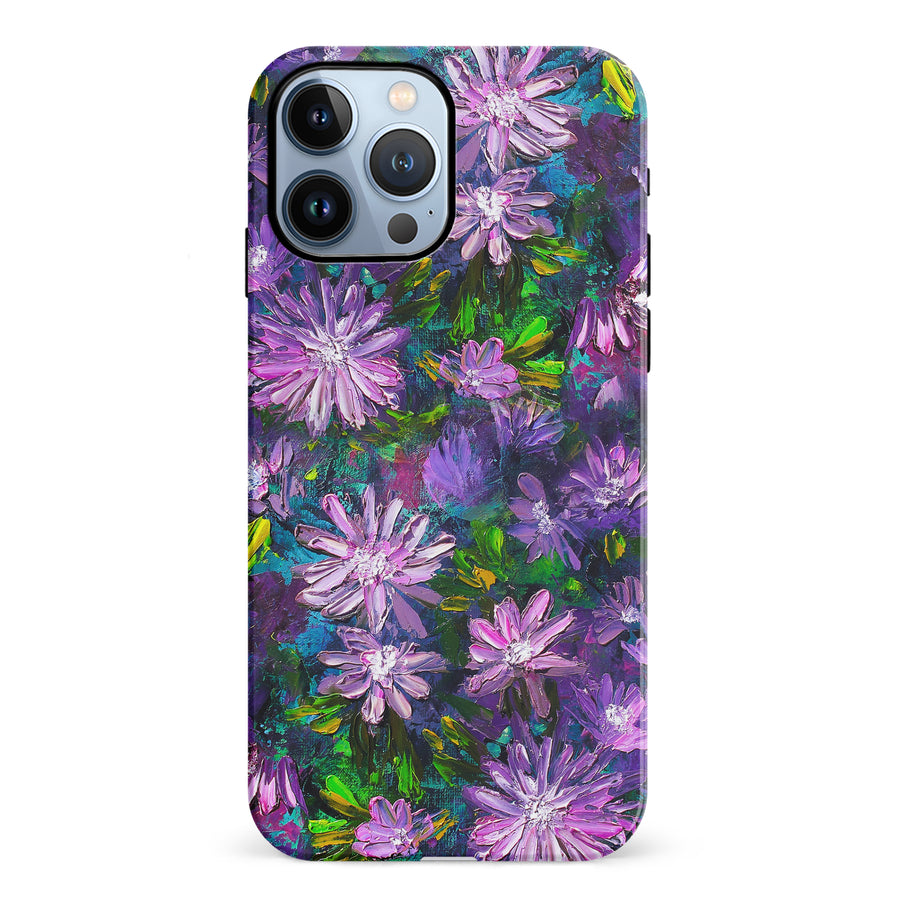 iPhone XS Max Kaleidoscope Painted Flowers Phone Case