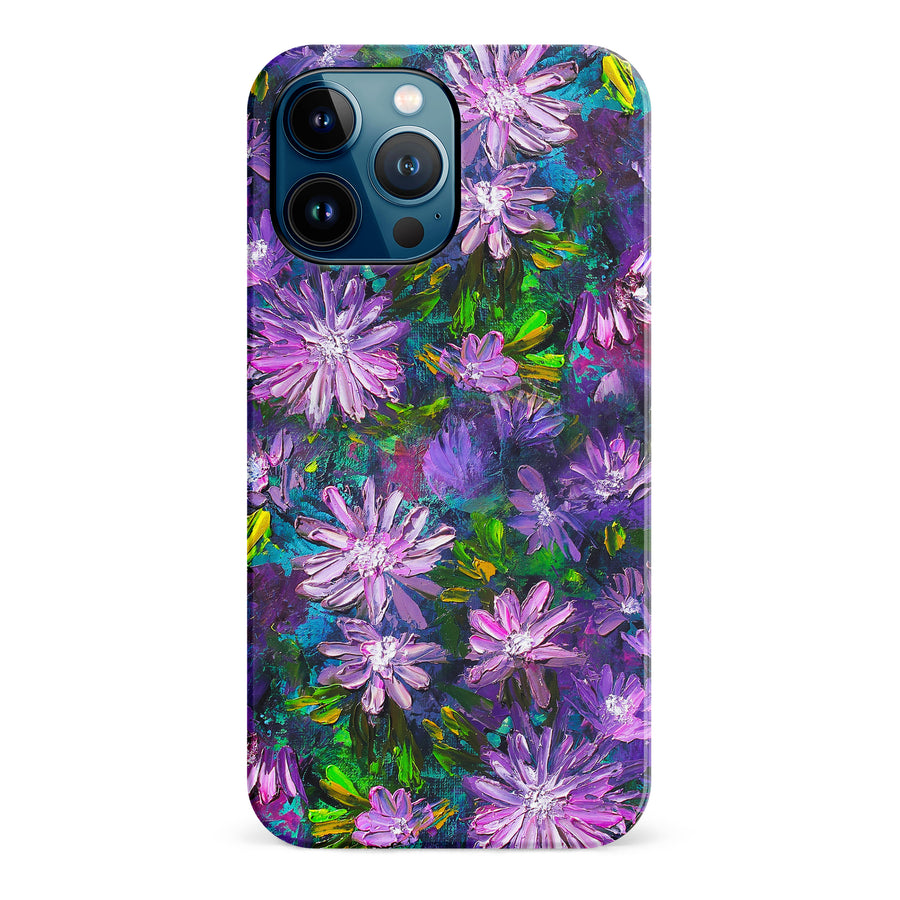 iPhone 11 Kaleidoscope Painted Flowers Phone Case