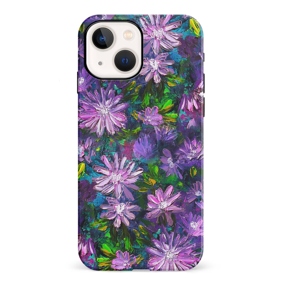 iPhone 11 Pro Max Kaleidoscope Painted Flowers Phone Case