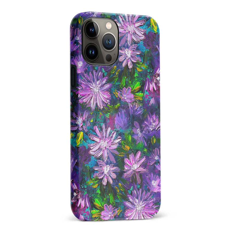 iPhone 12 Pro Max Kaleidoscope Painted Flowers Phone Case