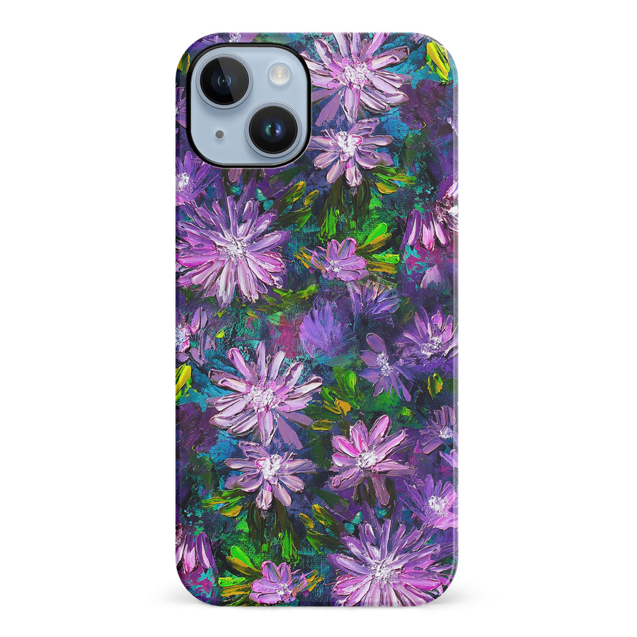 iPhone 13 Pro Max Kaleidoscope Painted Flowers Phone Case