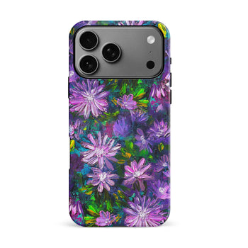 iPhone 17 Pro Max Kaleidoscope Painted Flowers Phone Case