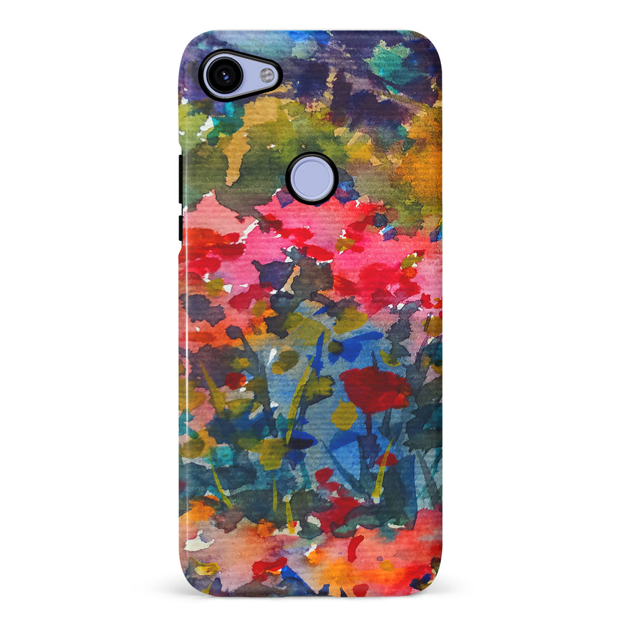 Google Pixel 3A XL Painted Wildflowers Phone Case