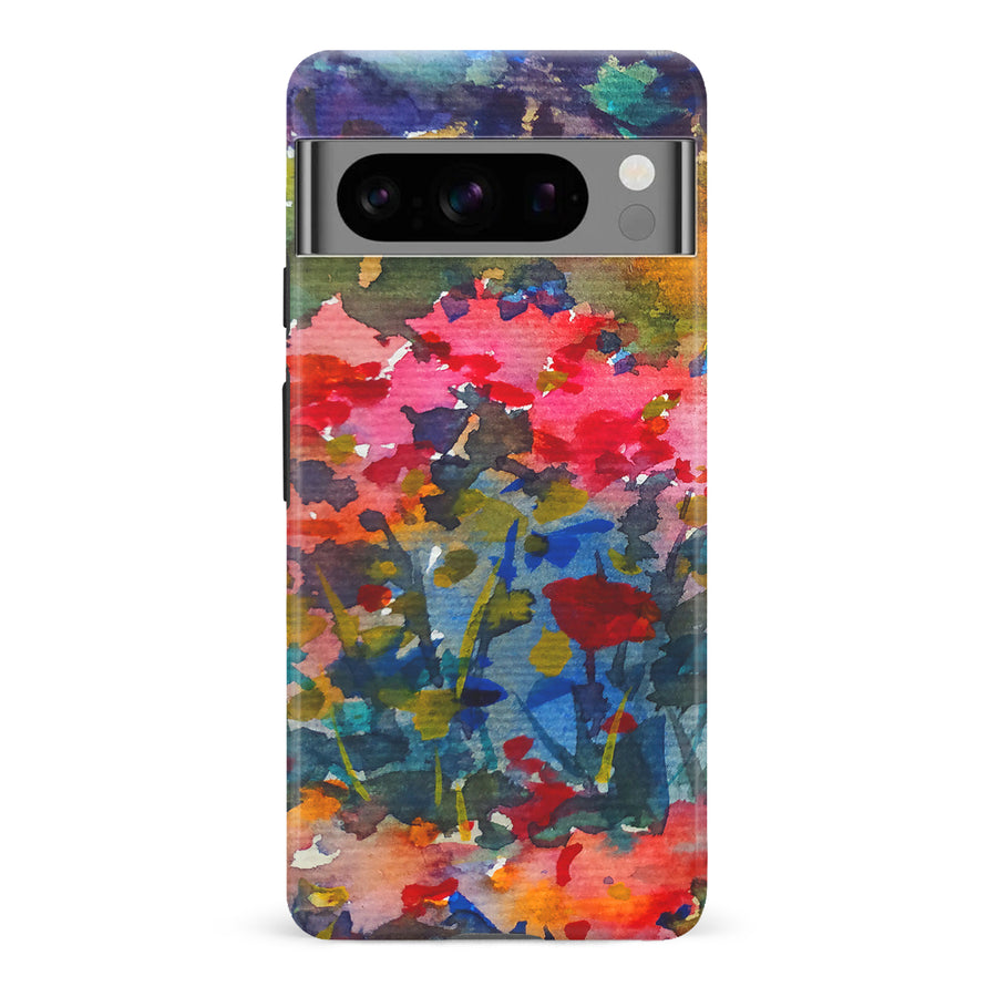 Google Pixel 8 Pro Painted Wildflowers Phone Case