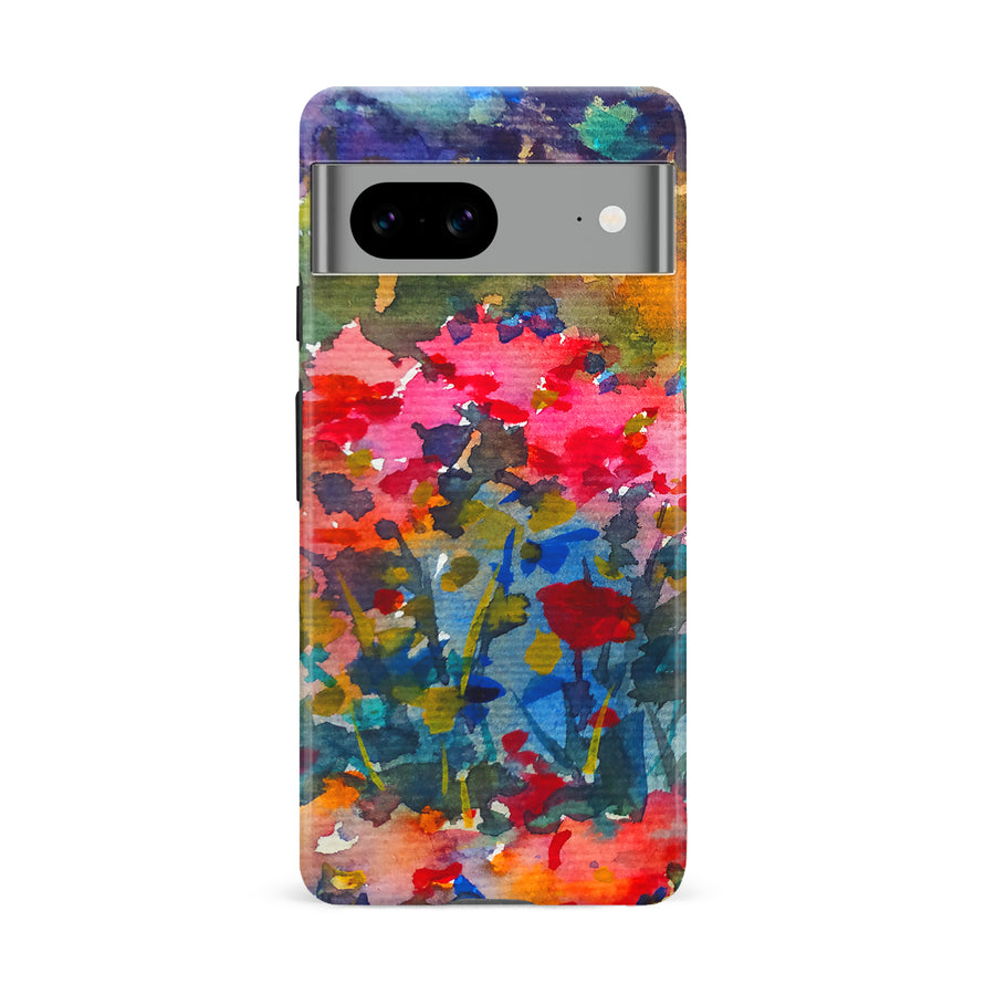 Google Pixel 8A Painted Wildflowers Phone Case