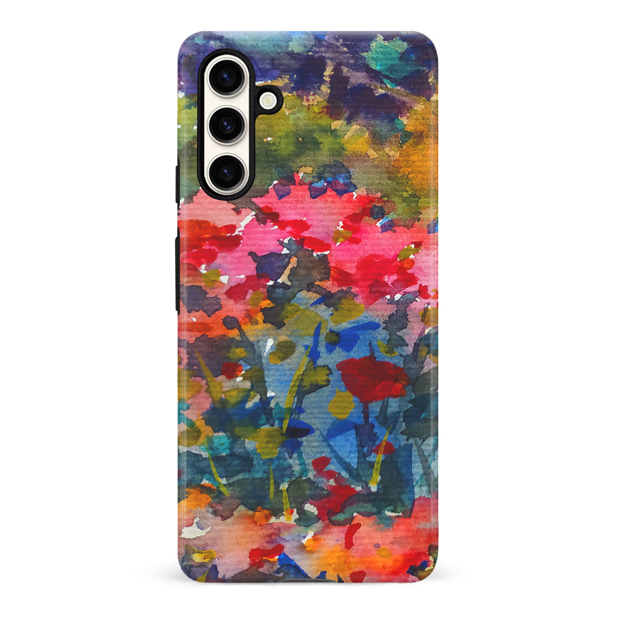 Samsung Galaxy S23 FE Painted Wildflowers Phone Case