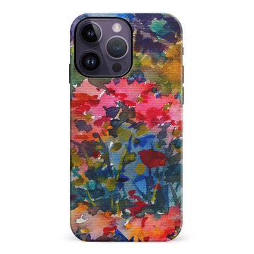 iPhone 14 Pro Max Painted Wildflowers Phone Case