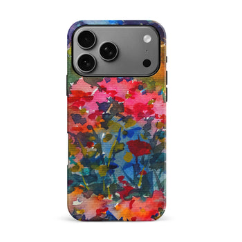 iPhone 17 Pro Max Painted Wildflowers Phone Case