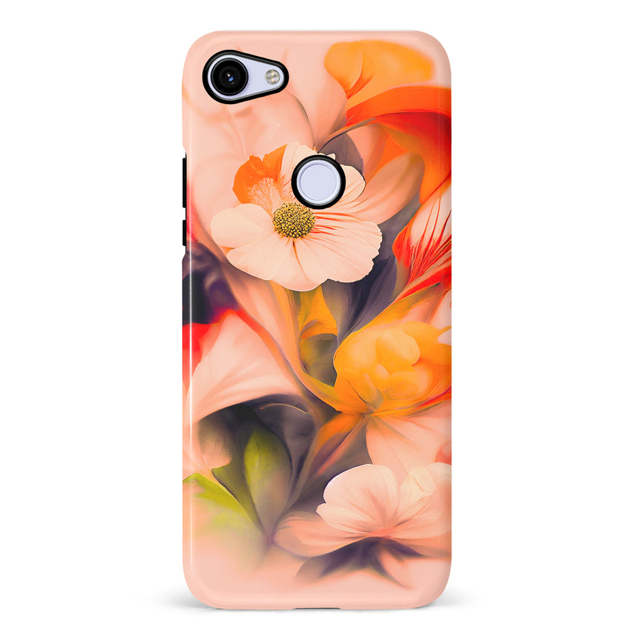 Google Pixel 3A Tranquil Painted Orchids Phone Case