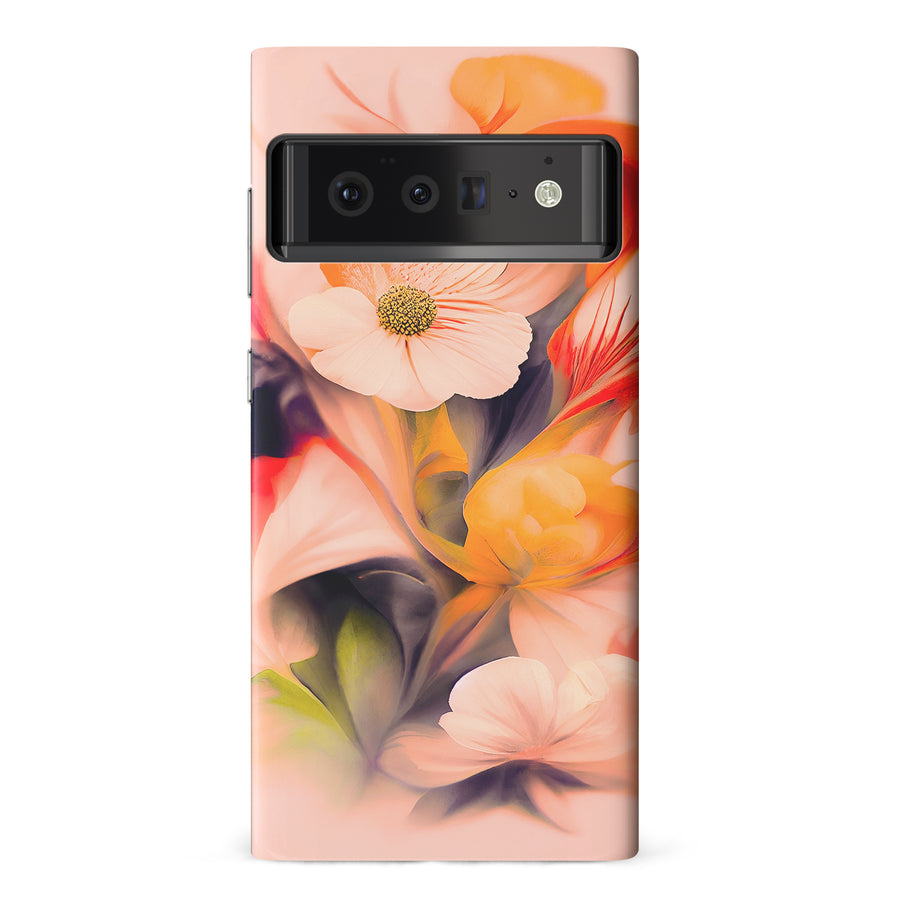 Google Pixel 6 Pro Tranquil Painted Orchids Phone Case