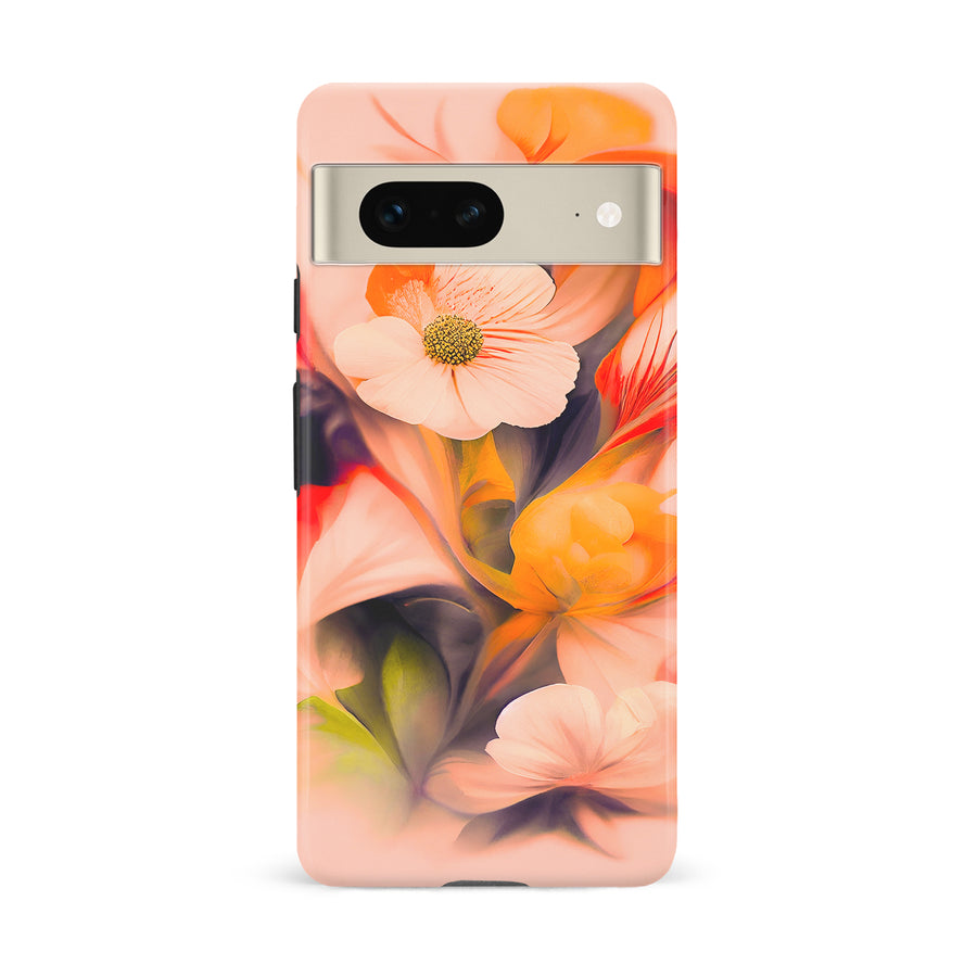 Google Pixel 7 Tranquil Painted Orchids Phone Case