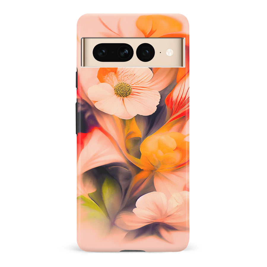 Google Pixel 7 Pro Tranquil Painted Orchids Phone Case