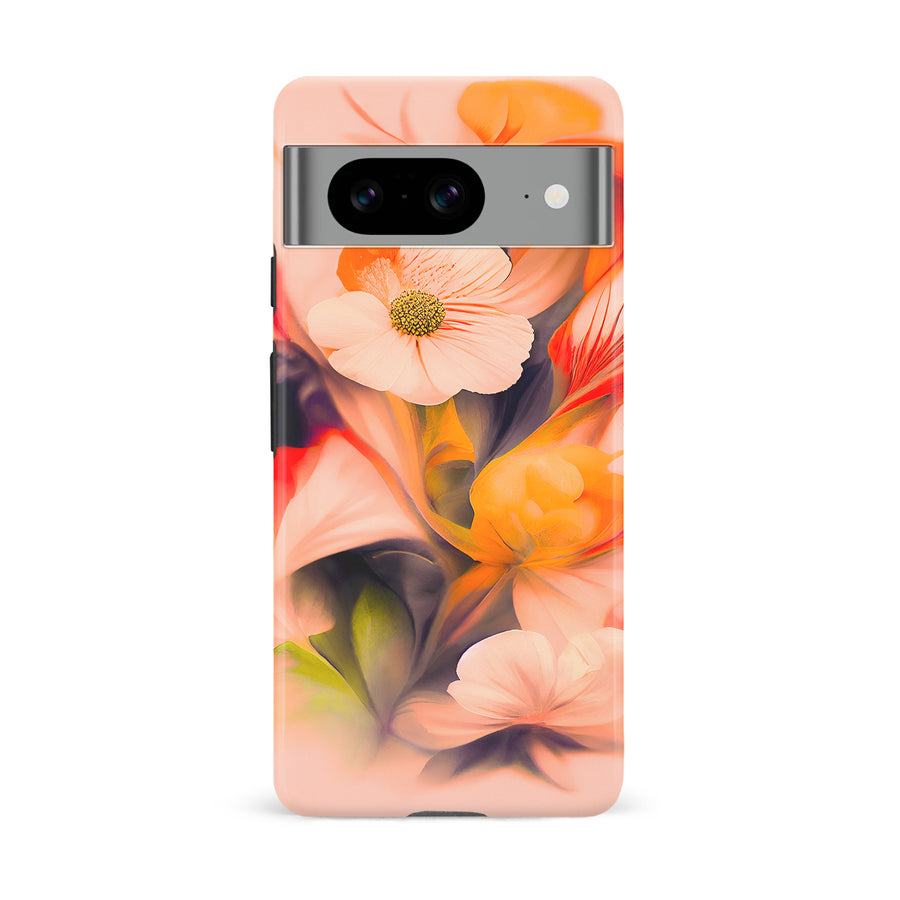 Google Pixel 8 Tranquil Painted Orchids Phone Case