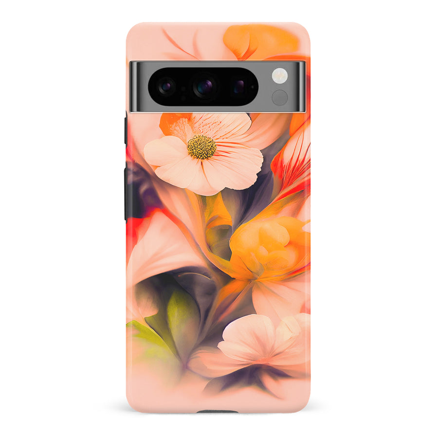 Google Pixel 8 Pro Tranquil Painted Orchids Phone Case