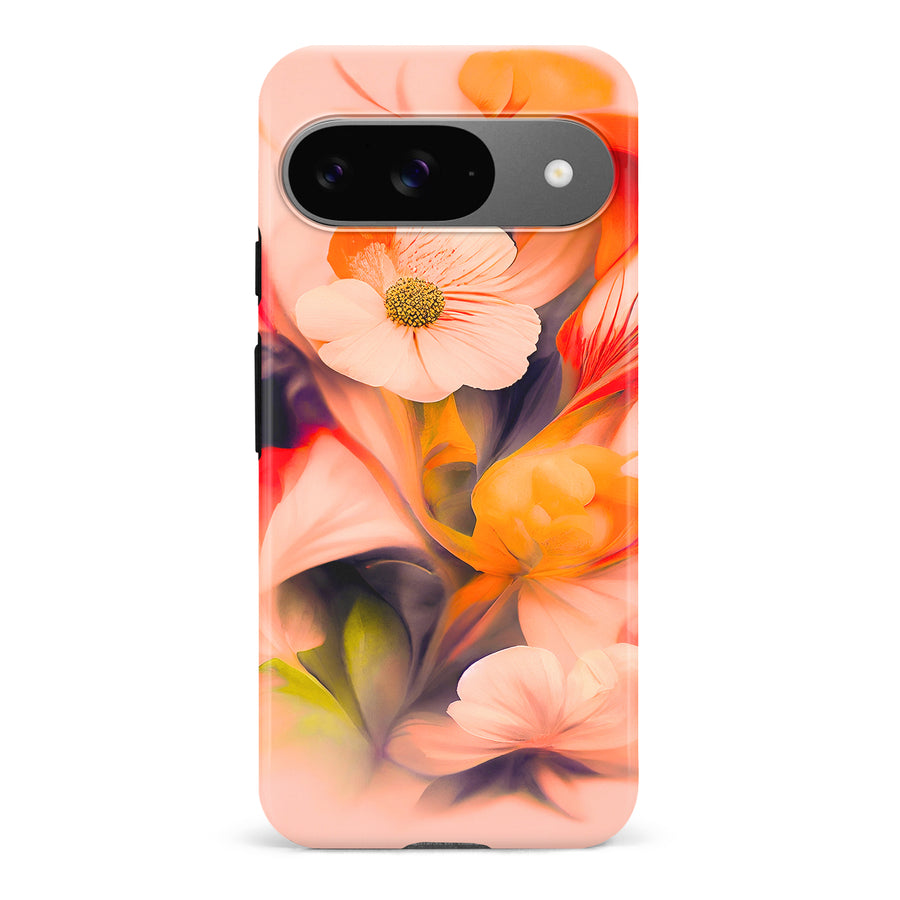 Google Pixel 9 Tranquil Painted Orchids Phone Case